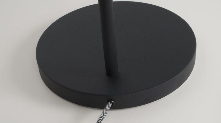 ZUIVER Buckle Head gulvlampe - svart jern