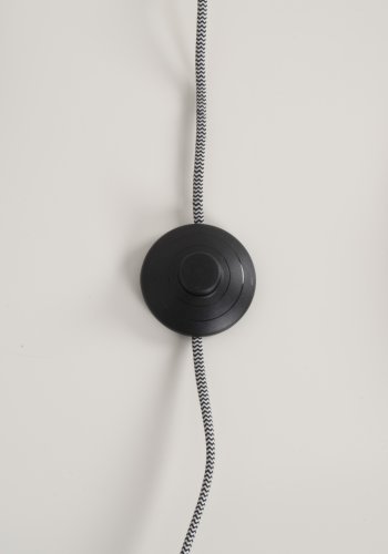 ZUIVER Buckle Head gulvlampe - svart jern