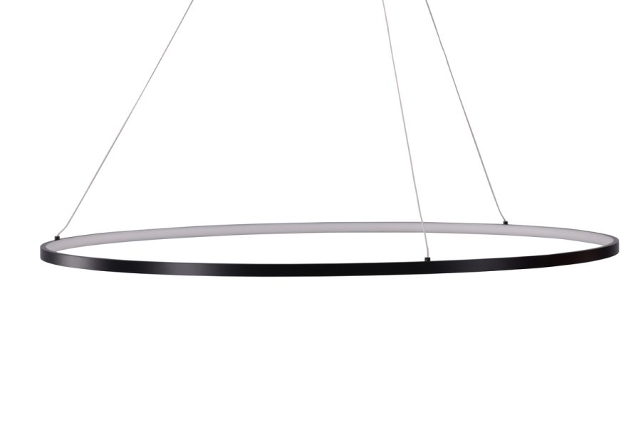 VIND COLLECTION Rödäng x Josefin Lustig taklampe, LED - sort aluminium