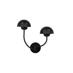 WIN COLLECTION Lyckorna vägglampa - svart järn