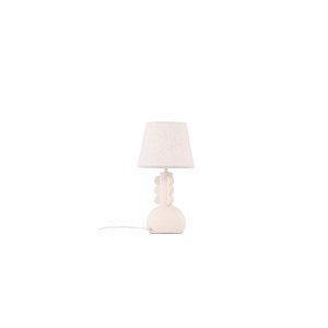 VIND COLLECTION Mellerud bordslampa - beige linne och beige betong