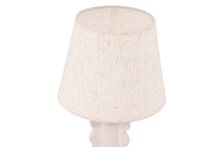 VIND KOLLEKSJON Mellerud bordlampe - beige lin og beige betong