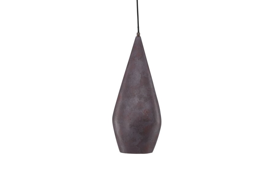 VIND COLLECTION Sandarert taklampe - brun polyresin