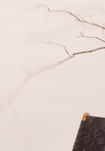 VIND COLLECTION Sandarert taklampe - brun polyresin