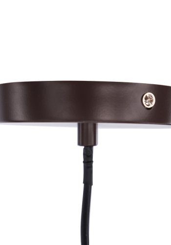 VIND COLLECTION Sandarert taklampe - brun polyresin