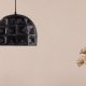 VIND COLLECTION Hogstorp taklampe - sort polyresin