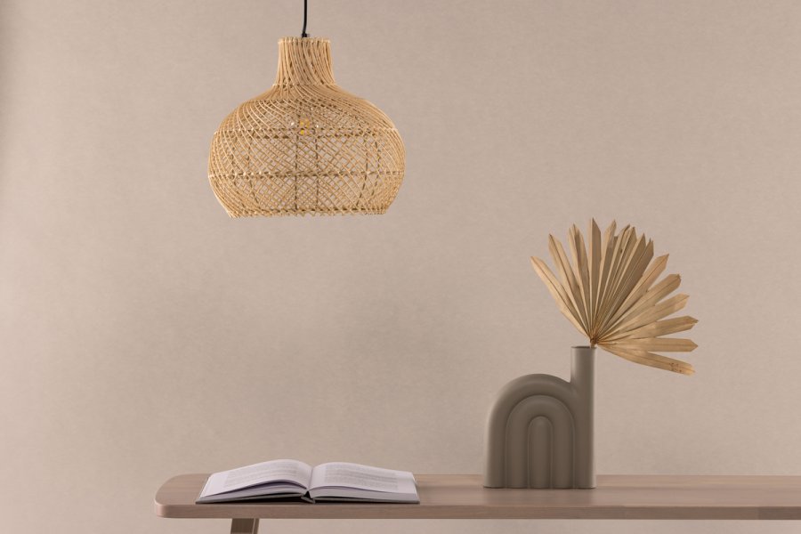 VIND KOLLEKSJON Varekil taklampe, Large - naturrotting