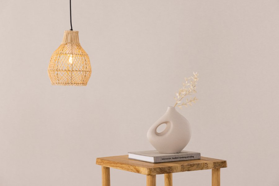 VIND COLLECTION Varekil loftlampe - natur rattan