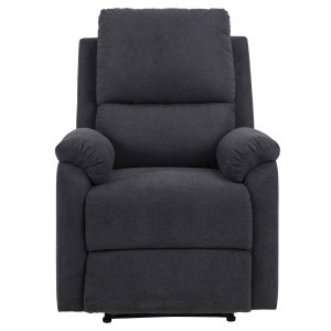 ACT NORDIC Sabia Recliner, Manuell - Mörkgrtt Tyg och Metall