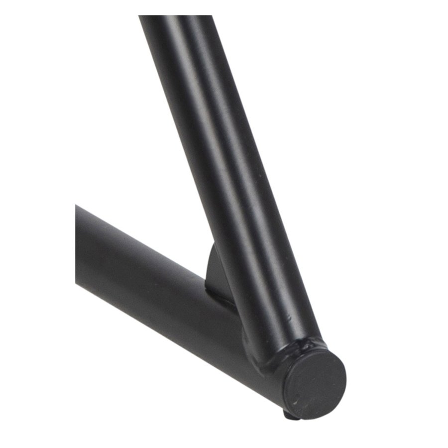 ACT NORDIC Trooper Gamer-Tisch, mit Getränkehalter – schwarzes Melamin und Metall (100 x 60)