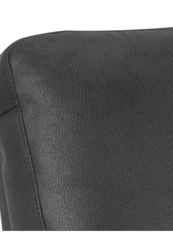 ACT NORDIC Rana 3-Sitzer-Sofa mit 2 elektrischen Liegen und USB-C-Stecker – graues Polyester und schwarzes Metall