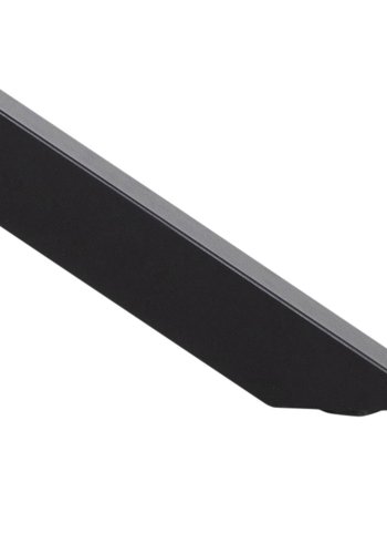 ACT NORDIC Heaven rechteckiger Esstisch - Fairbanks schwarzes Glas/Keramik und schwarzes Metall (200x100) 