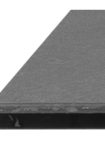 ACT NORDIC Heaven rechteckiger Couchtisch - Fairbanks schwarzes Glas/Keramik und schwarzes Metall (130x70) 