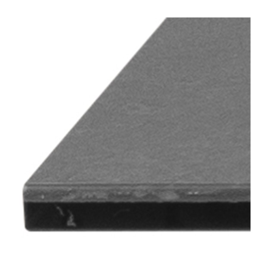 ACT NORDIC Heaven rechteckiger Couchtisch - Fairbanks schwarzes Glas/Keramik und schwarzes Metall (130x70) 