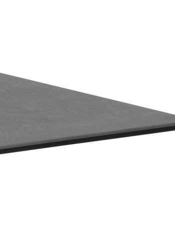 ACT NORDIC Heaven rechteckiger Couchtisch - Fairbanks schwarzes Glas/Keramik und schwarzes Metall (130x70) 