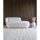 HOUSE NORDIC Mykonos daybed, med pute - naturlig polyester