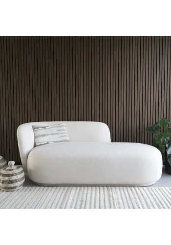 HOUSE NORDIC Mykonos daybed, med pute - naturlig polyester