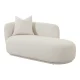 HOUSE NORDIC Mykonos daybed, med pute - naturlig polyester