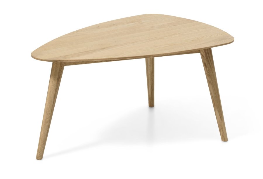 Bali Couchtisch M, dreieckig  Eiche natur (90x60)