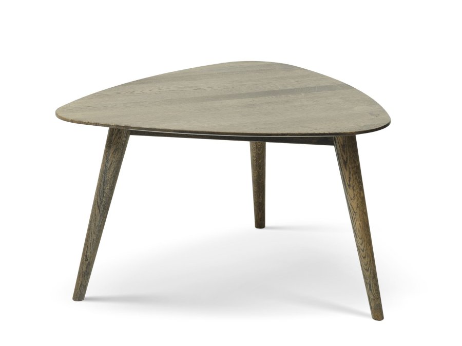 Samoa Couchtisch, dreieckig – geräucherte Eiche (74x70)