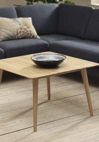 Fiji Couchtisch M, quadratisch – Eiche natur (80x80)