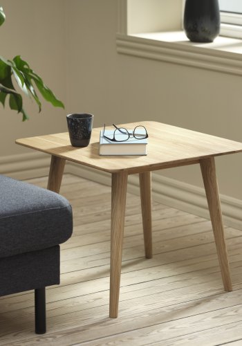 Fiji Couchtisch S, quadratisch – Eiche natur (60x60)