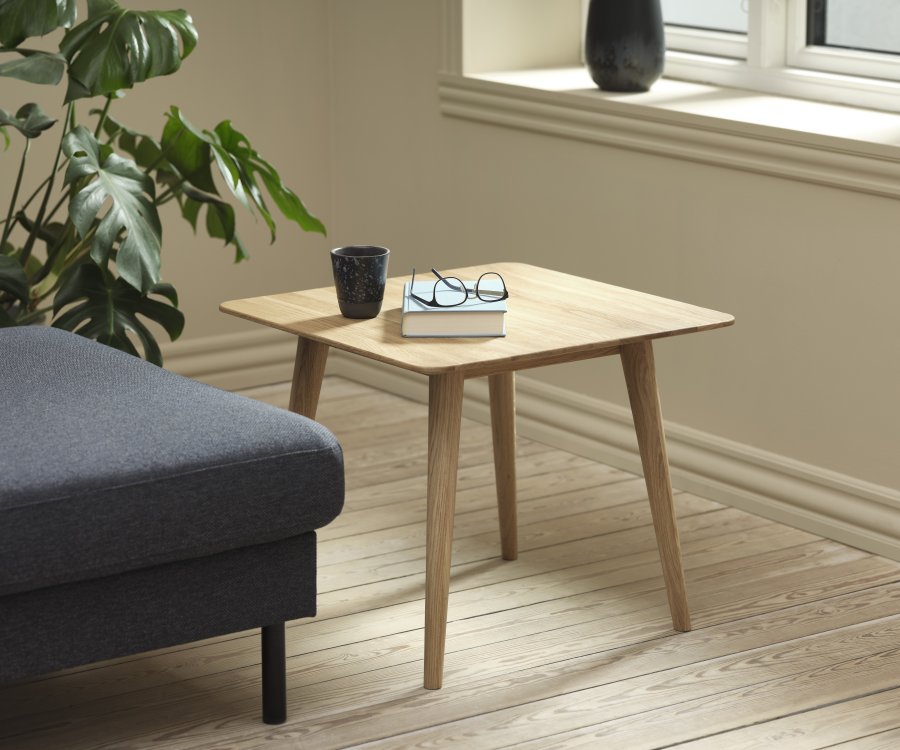 Fiji Couchtisch S, quadratisch – Eiche natur (60x60)