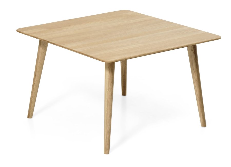 Fiji Couchtisch M, quadratisch – Eiche natur (80x80)