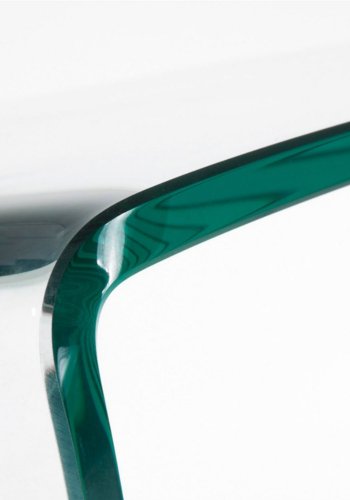 KAVE HOME Burano innsatsbord, firkantet - klart glass (sett m. 2)