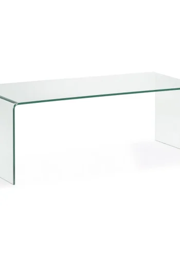 KAVE HOME rektangulrt Burano salongbord - klart glass (110x50)