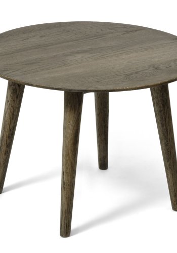 Java salongbord, rundt - rkt eik (60)