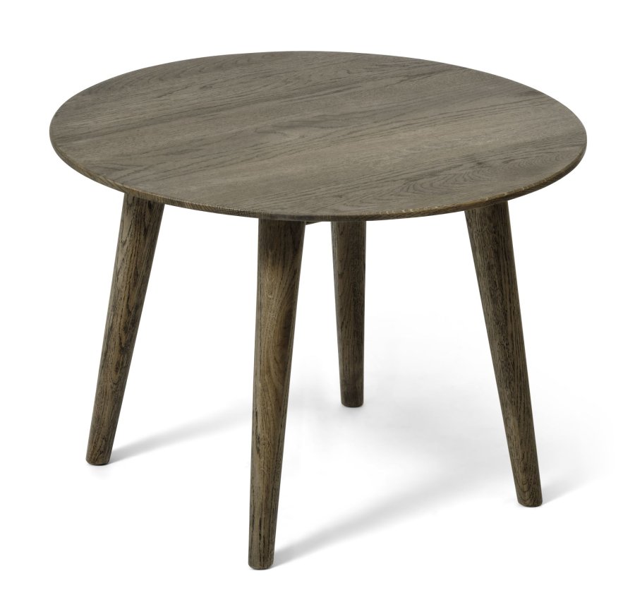 Java salongbord, rundt - rkt eik (60)