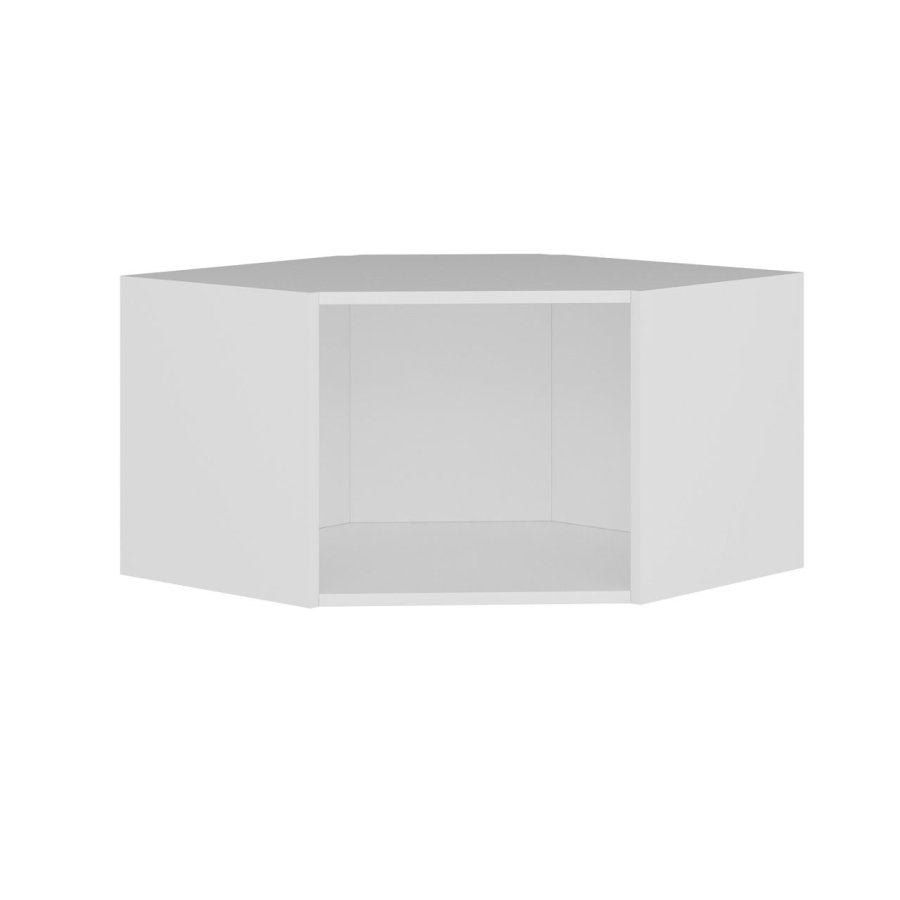 FUNZI LIVING Kales hjrneskap, m. 1 dr - hvit melamin