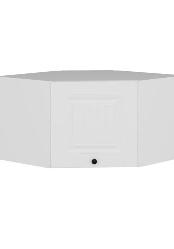 FUNZI LIVING Kales Membran hjrneskap, m. 1 dr - hvit melamin