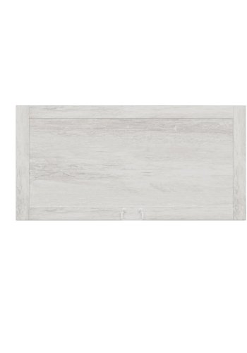 FUNZI LIVING veggskap 90,m. 1 dr - antikk hvit og hvit melamin