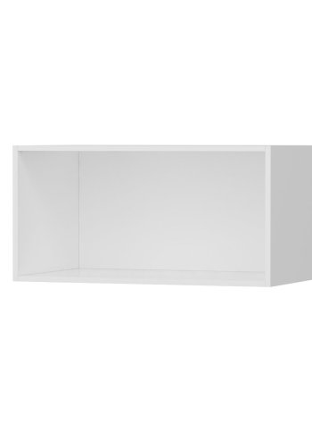 FUNZI LIVING veggskap 90,m. 1 dr - antikk hvit og hvit melamin