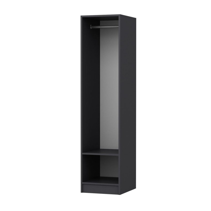 FUNZI LIVING 210 - antrasitt Garderobeskap