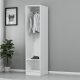 FUNZI LIVING 190 - Hvit garderobe