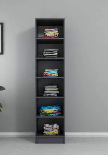 FUNZI LIVING Rafl? 190 - antrasitt Garderobe