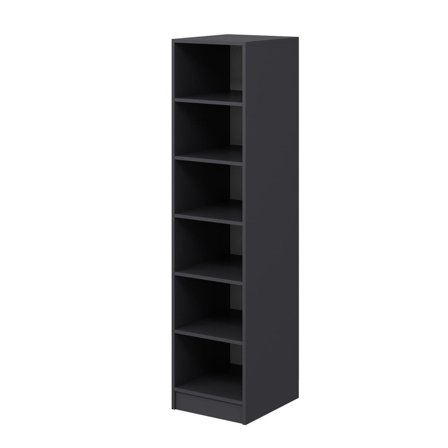 FUNZI LIVING Rafl? 190 - antrasitt Garderobe