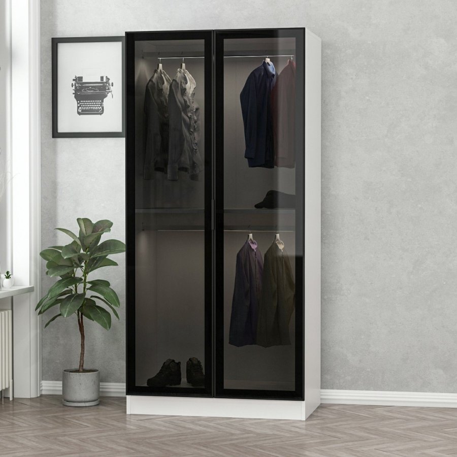 FUNZI LIVING Kalesglas sort - 190 Garderobe