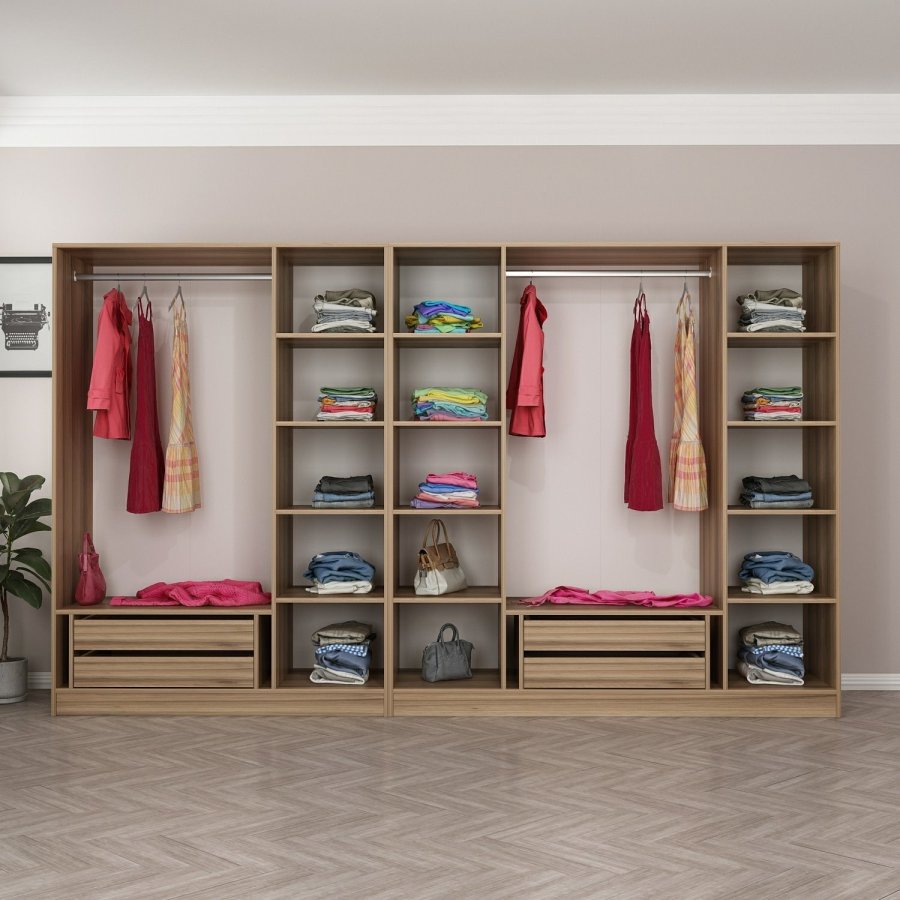 FUNZI LIVING - 7543 Garderobeskap