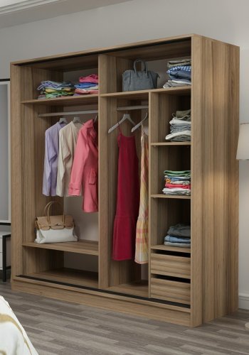 FUNZI LIVING - 3175 Garderobeskap