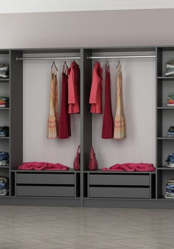 FUNZI LIVING - 5121 Garderobeskap