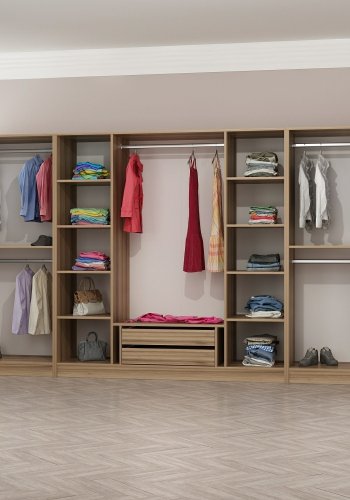 FUNZI LIVING - 7674 Garderobeskap