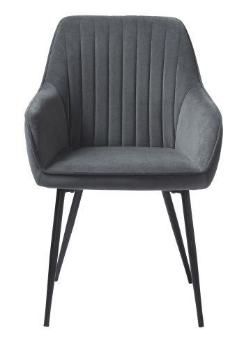 Nolan Ftlj Randig Mrkgr Sammet