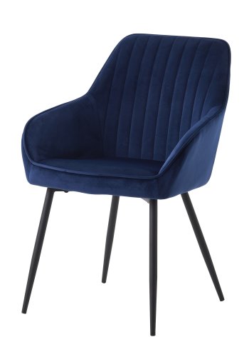 Nolan lenestol, stripete, bl flyel