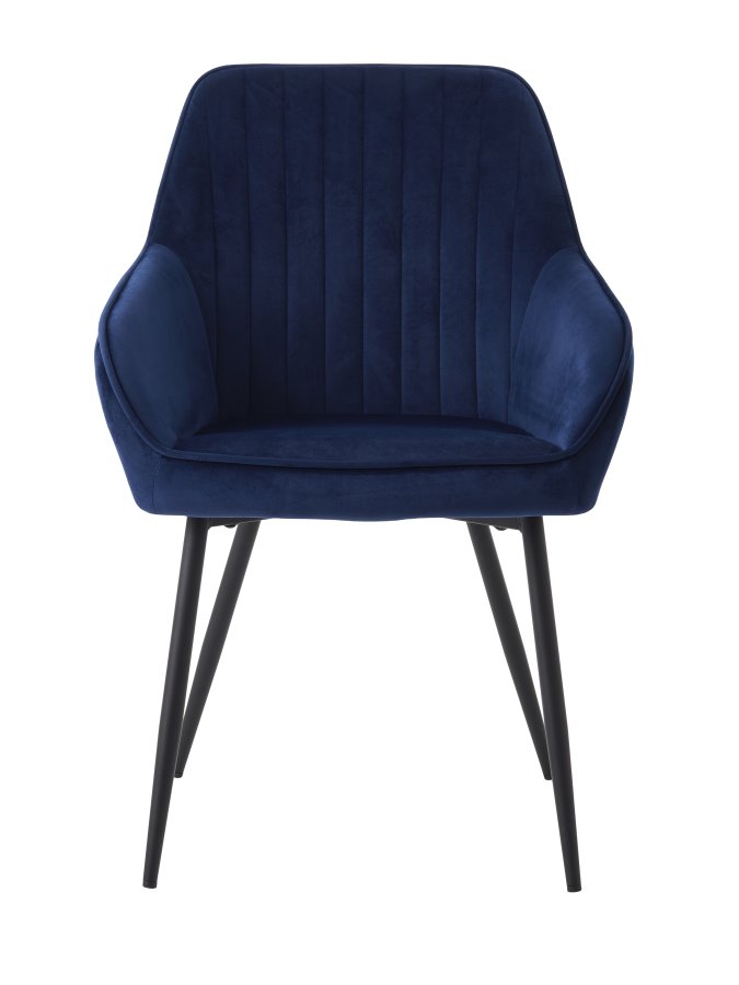 Nolan lenestol, stripete, bl flyel