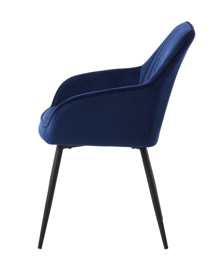 Nolan lenestol, stripete, bl flyel