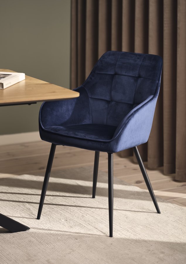 Nolan lenestol firkantet bl flyel